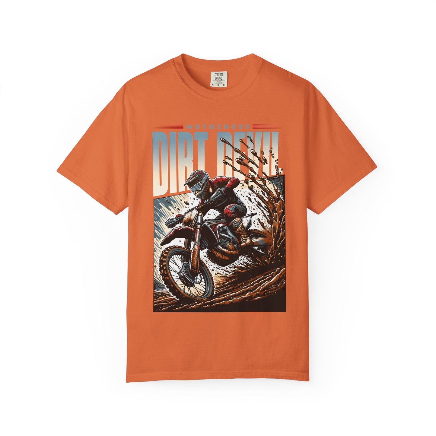 Motocross Graphic T-Shirt - Dirt Devil Design
