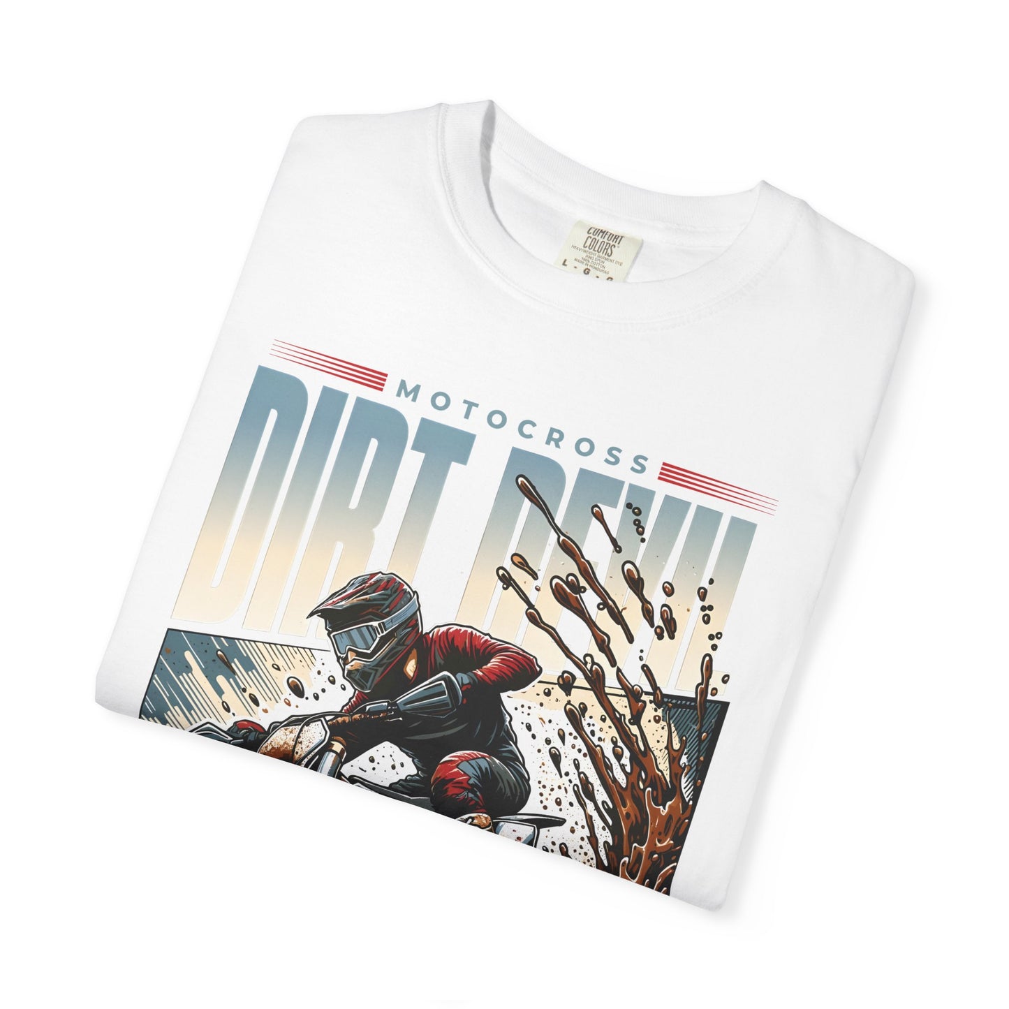 Motocross Graphic T-Shirt - Dirt Devil Design