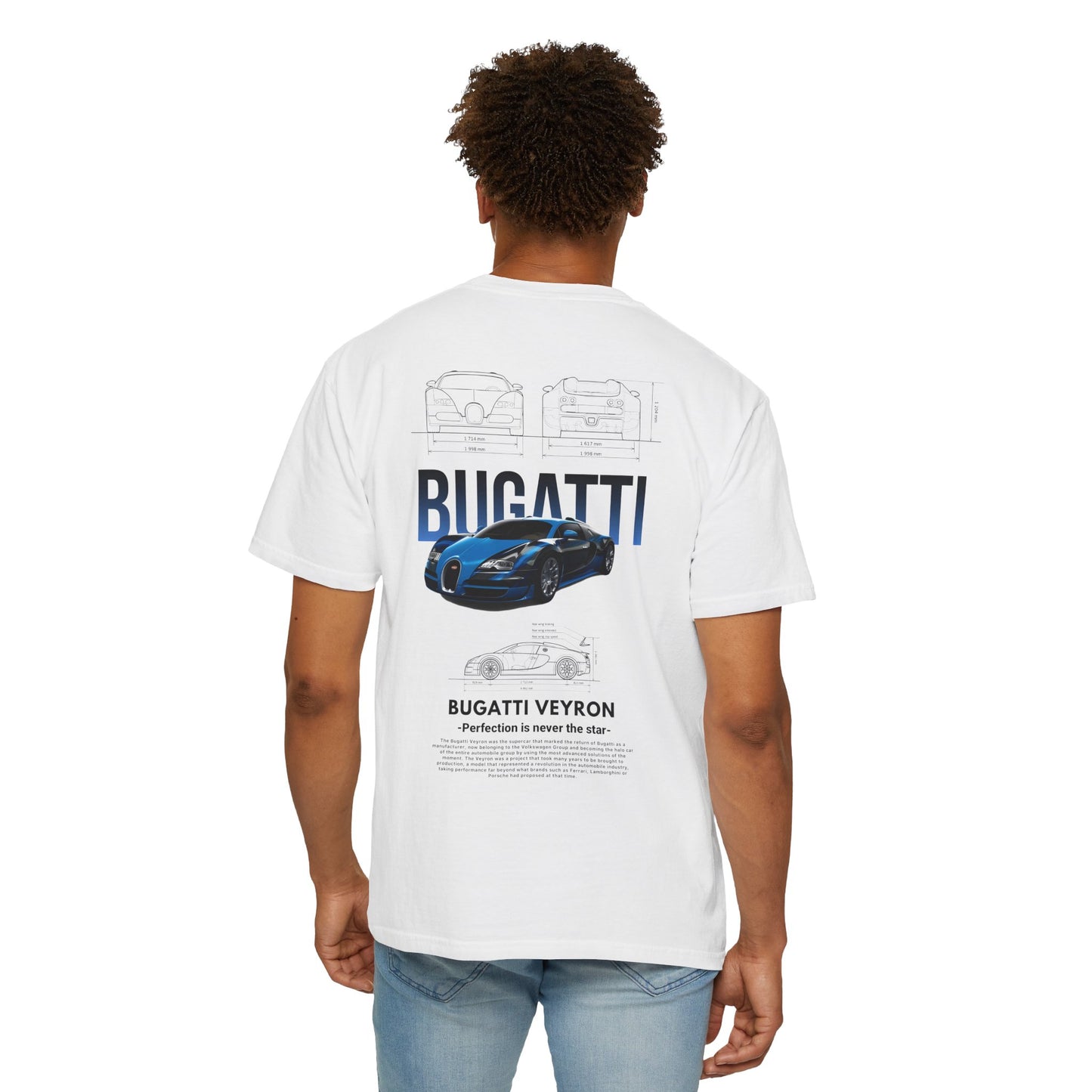 Bugatti Veyron Unisex T-Shirt - Classic Car Enthusiast Tee with Graphic Design