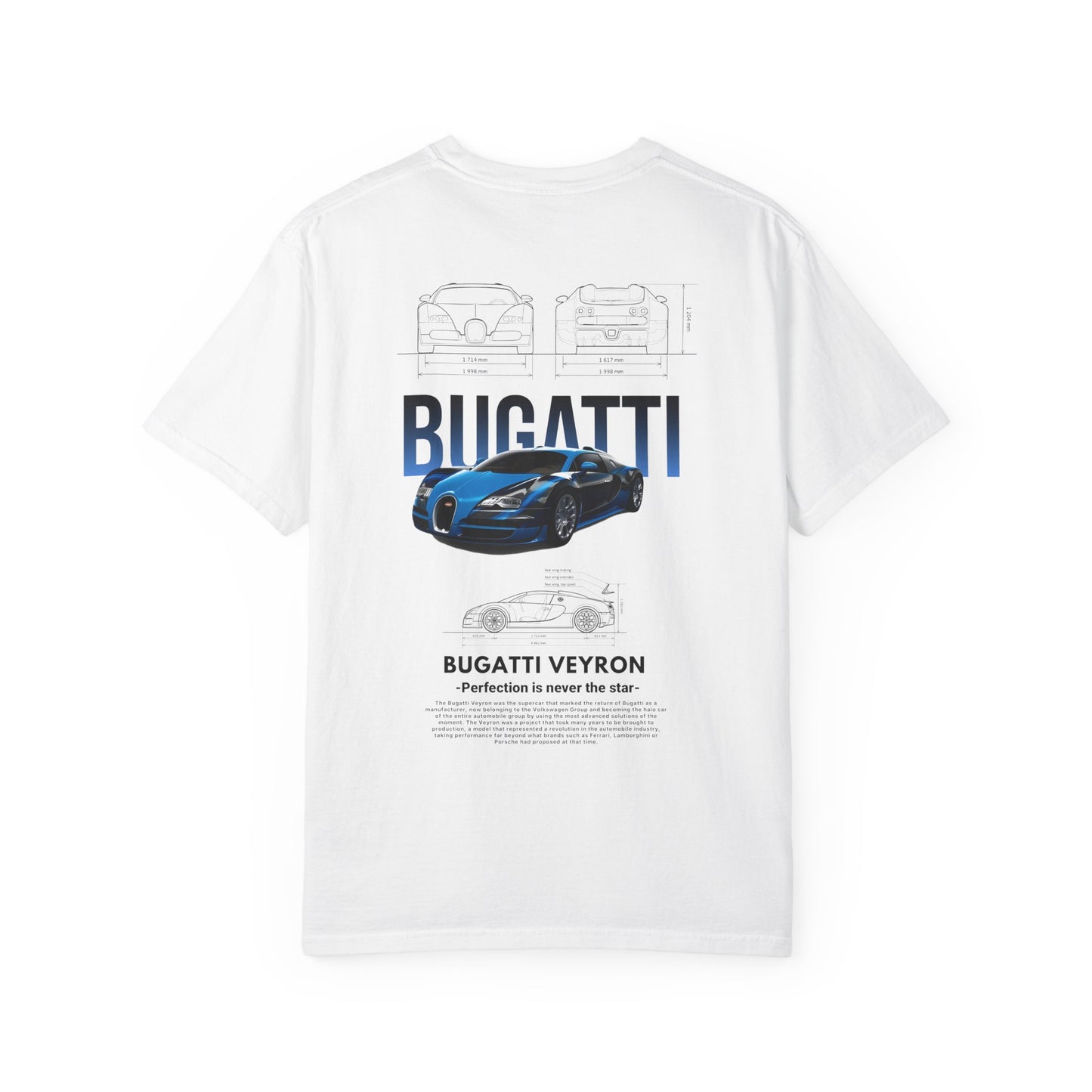 Bugatti Veyron Unisex T-Shirt - Classic Car Enthusiast Tee with Graphic Design