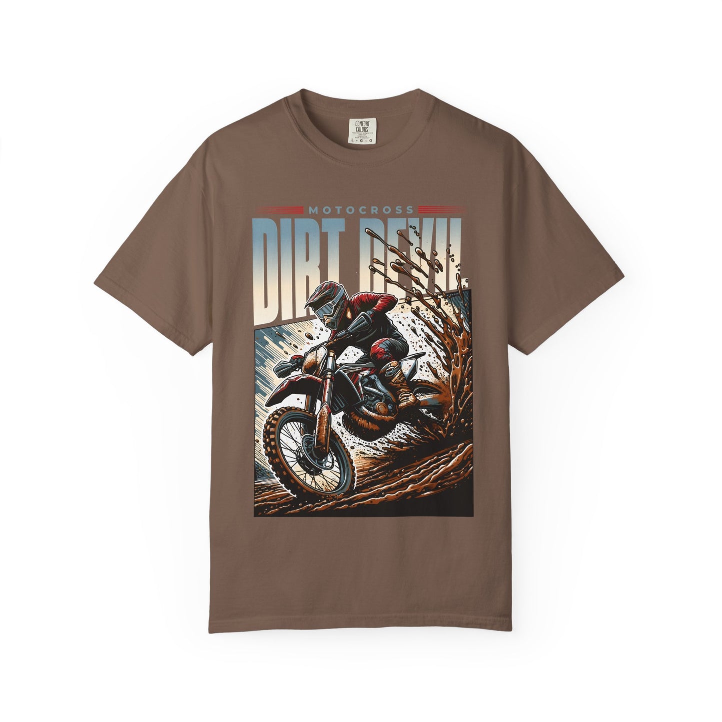 Motocross Graphic T-Shirt - Dirt Devil Design