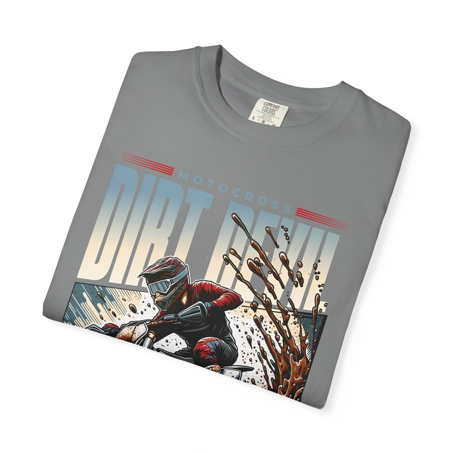 Motocross Graphic T-Shirt - Dirt Devil Design