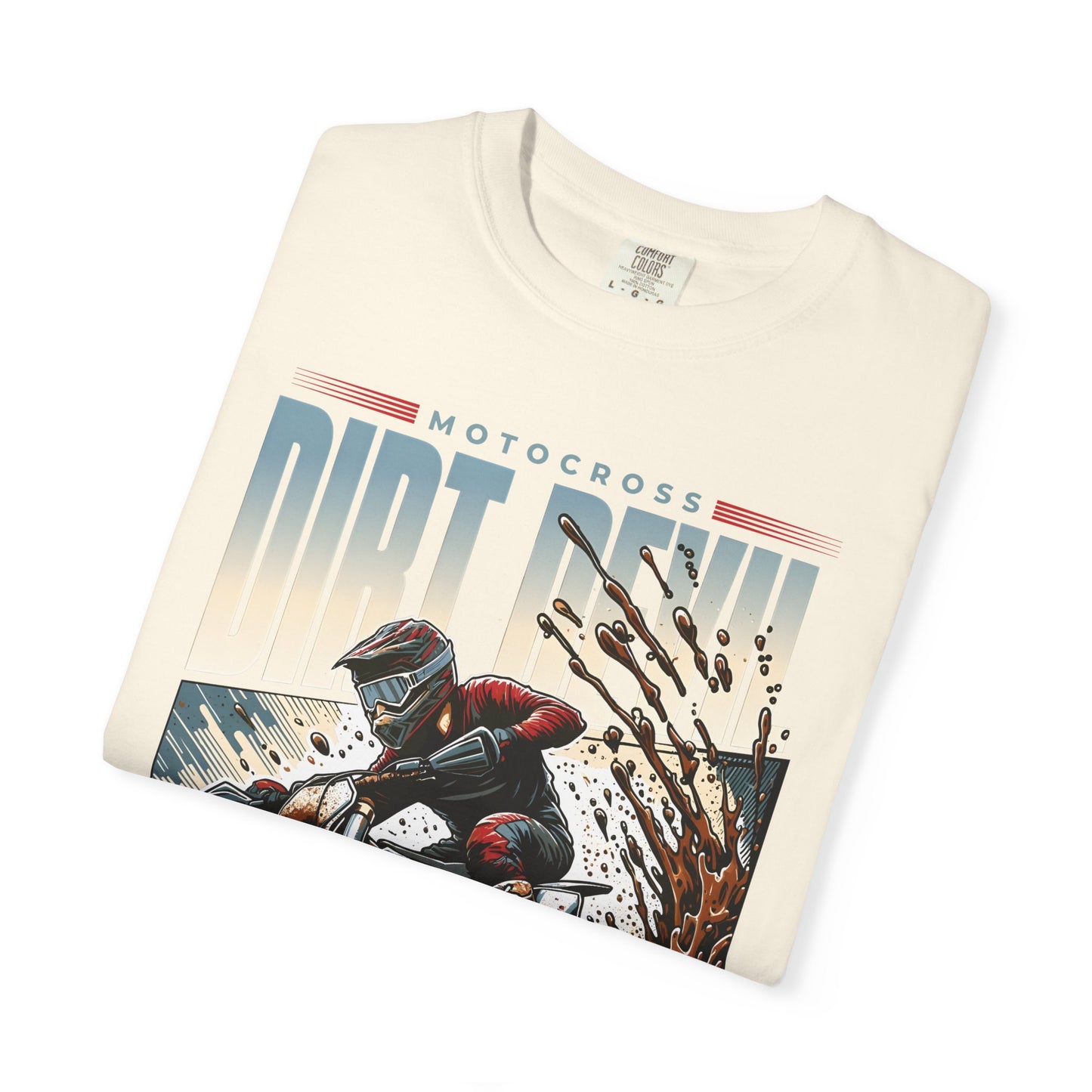 Motocross Graphic T-Shirt - Dirt Devil Design