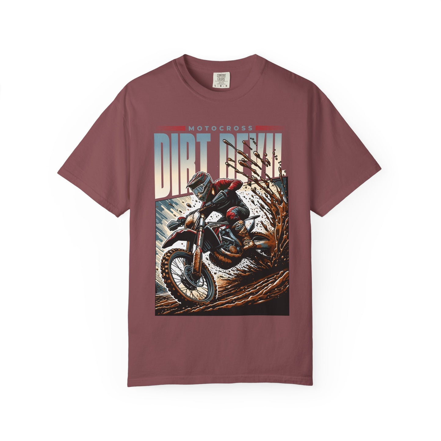 Motocross Graphic T-Shirt - Dirt Devil Design
