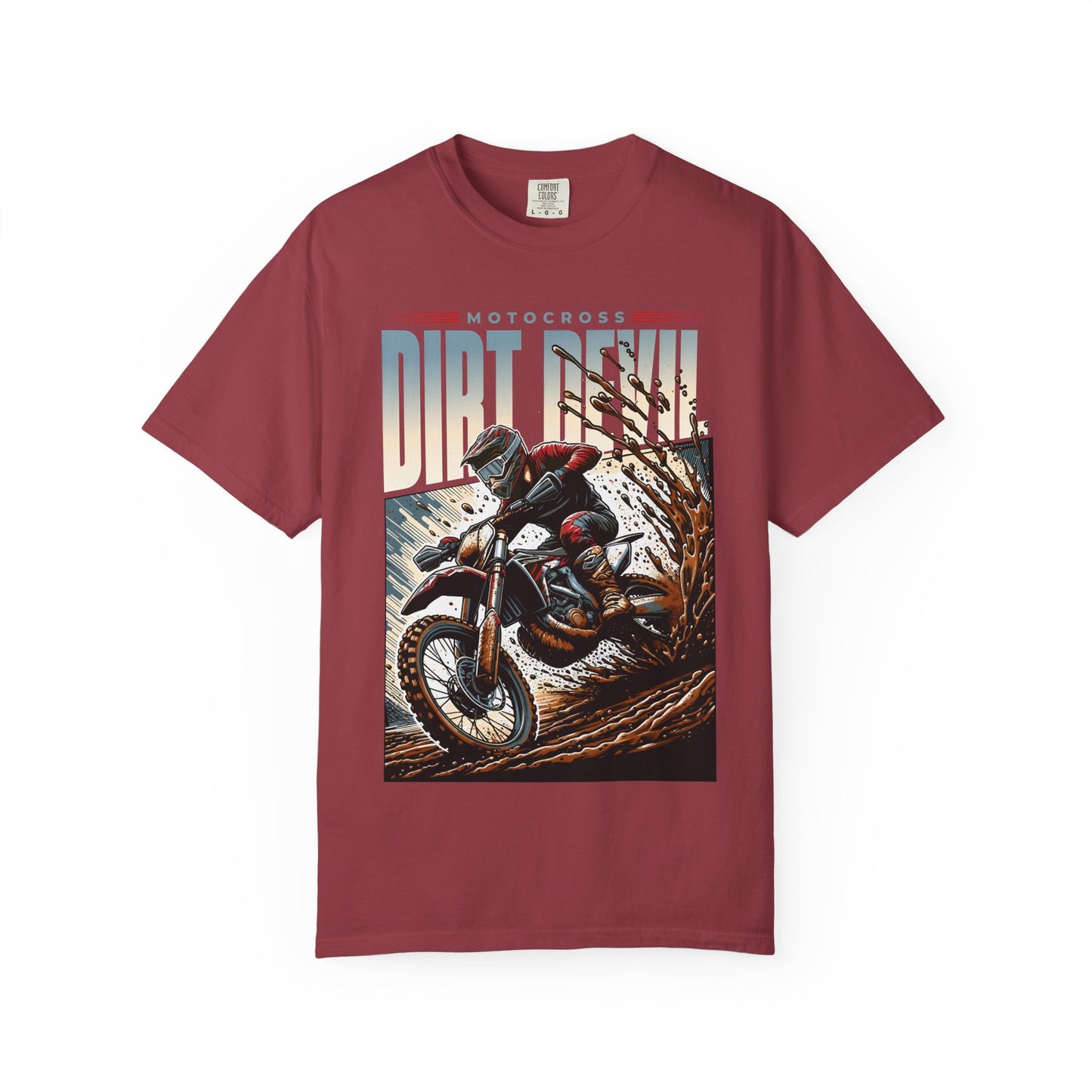 Motocross Graphic T-Shirt - Dirt Devil Design