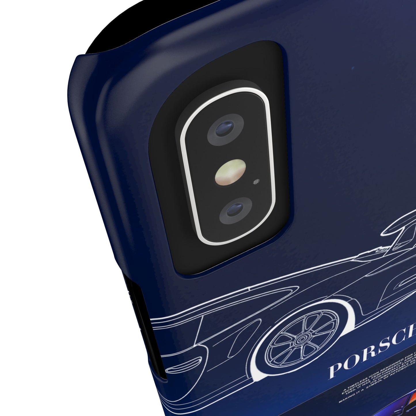 Porsche 911 Slim Phone Case - Stylish Car Design for Auto Enthusiasts