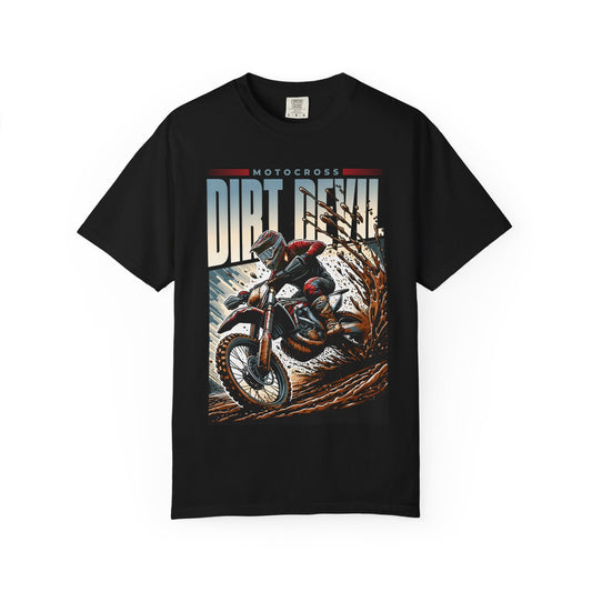 Motocross Graphic T-Shirt - Dirt Devil Design