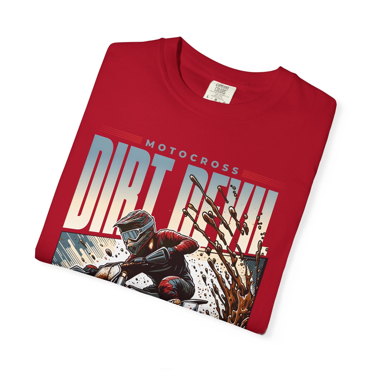 Motocross Graphic T-Shirt - Dirt Devil Design