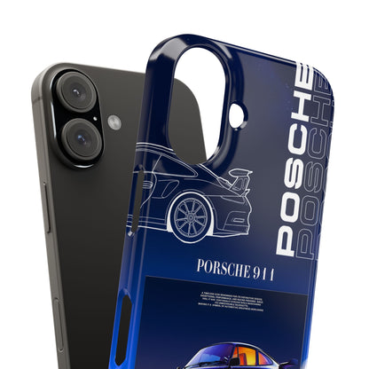 Porsche 911 Slim Phone Case - Stylish Car Design for Auto Enthusiasts