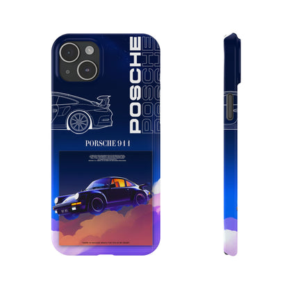 Porsche 911 Slim Phone Case - Stylish Car Design for Auto Enthusiasts