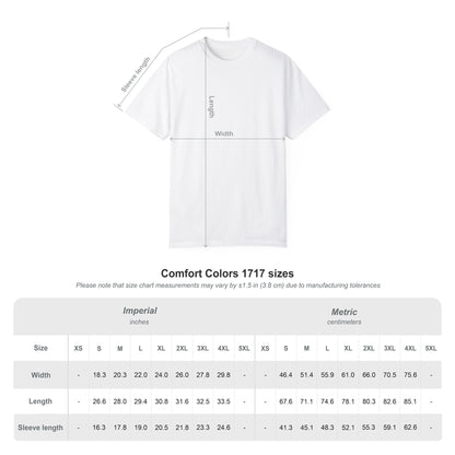 Unisex Garment-Dyed T-Shirt: DAMN. Graphic Tee for Casual Style