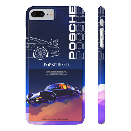 Porsche 911 Slim Phone Case - Stylish Car Design for Auto Enthusiasts