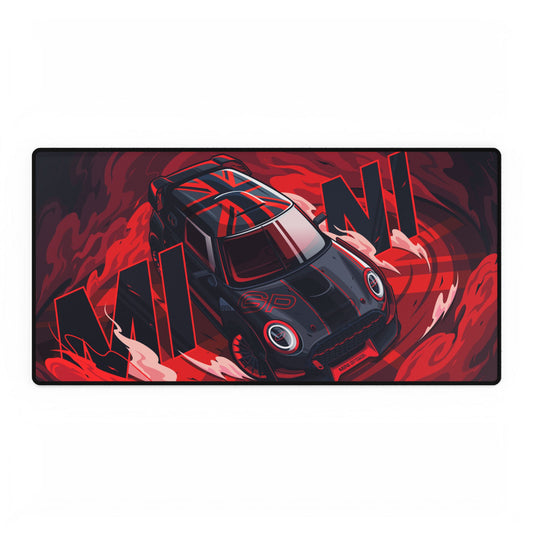 Racing-Themed Desk Mat for Gamers & Car Enthusiasts