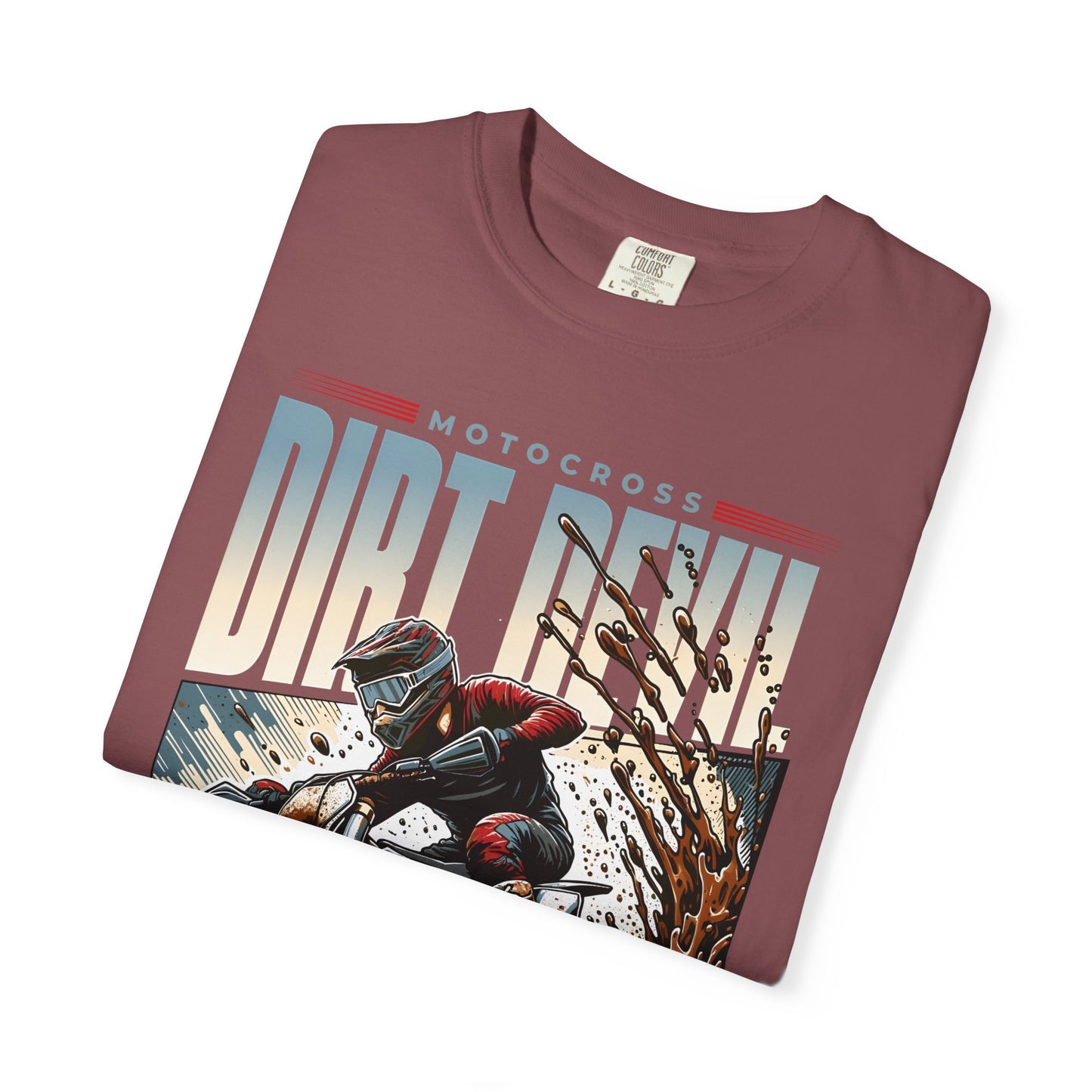 Motocross Graphic T-Shirt - Dirt Devil Design