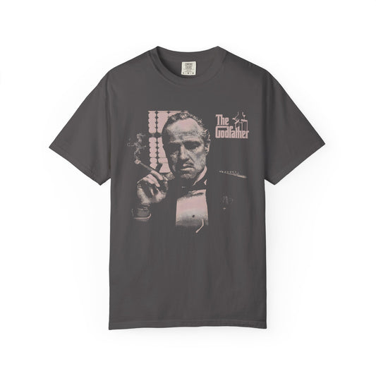 The Godfather Unisex Garment-Dyed T-Shirt - Retro Cool Tee for Film Lovers