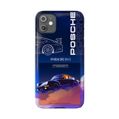 Porsche 911 Slim Phone Case - Stylish Car Design for Auto Enthusiasts