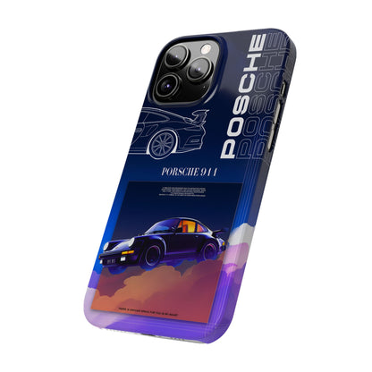 Porsche 911 Slim Phone Case - Stylish Car Design for Auto Enthusiasts