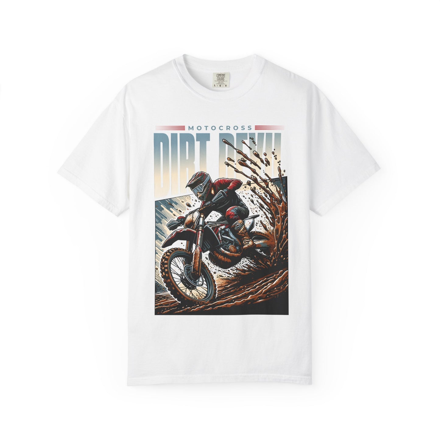 Motocross Graphic T-Shirt - Dirt Devil Design