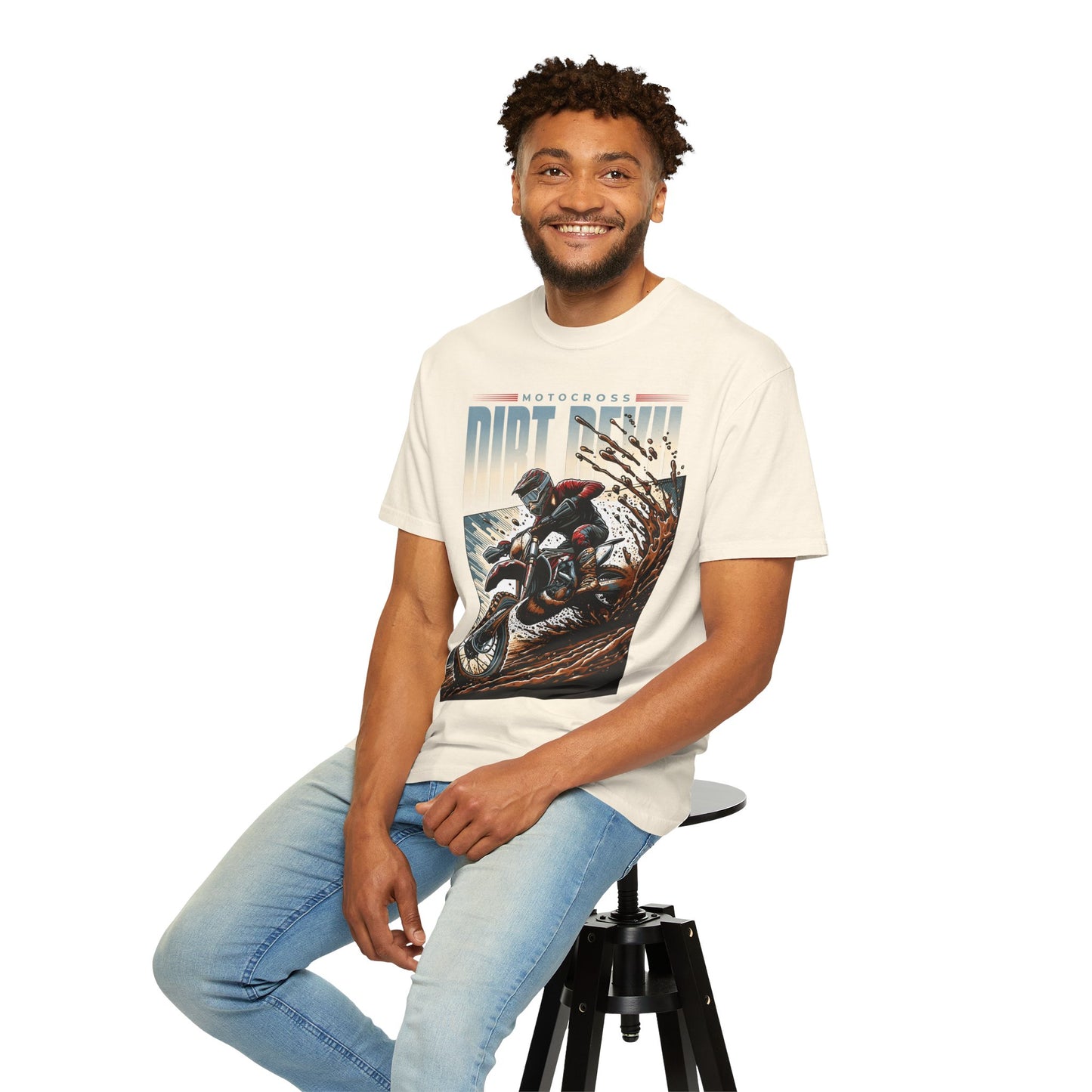 Motocross Graphic T-Shirt - Dirt Devil Design