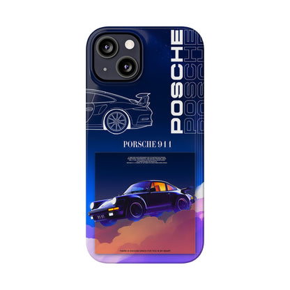 Porsche 911 Slim Phone Case - Stylish Car Design for Auto Enthusiasts