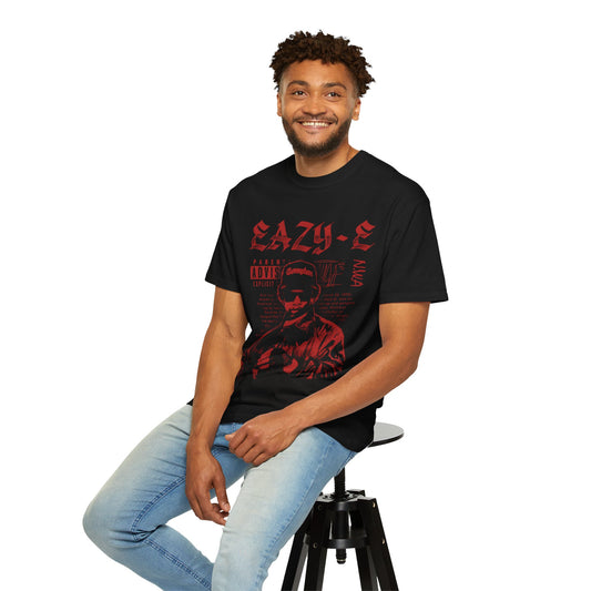 Unisex Garment-Dyed T-Shirt with Explicit N.W.A Design - Perfect for Hip-Hop Fans