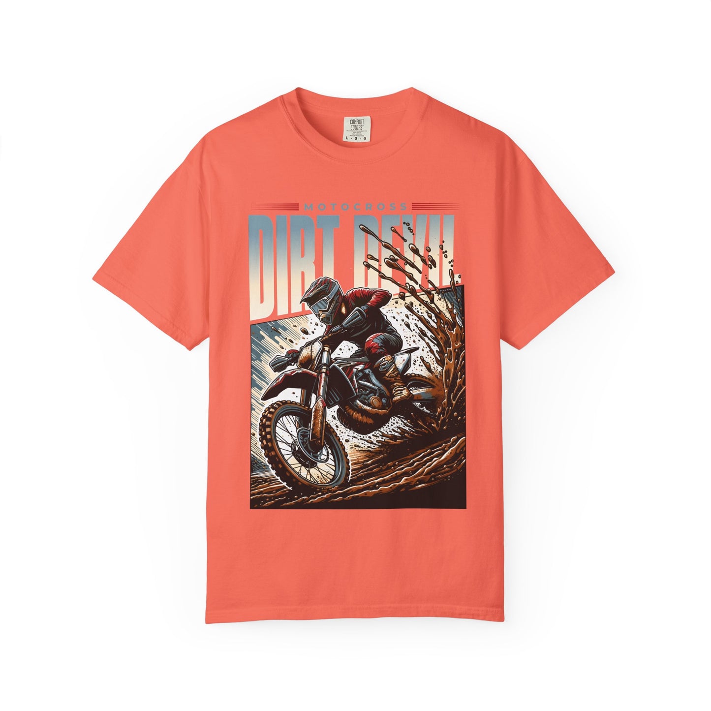 Motocross Graphic T-Shirt - Dirt Devil Design